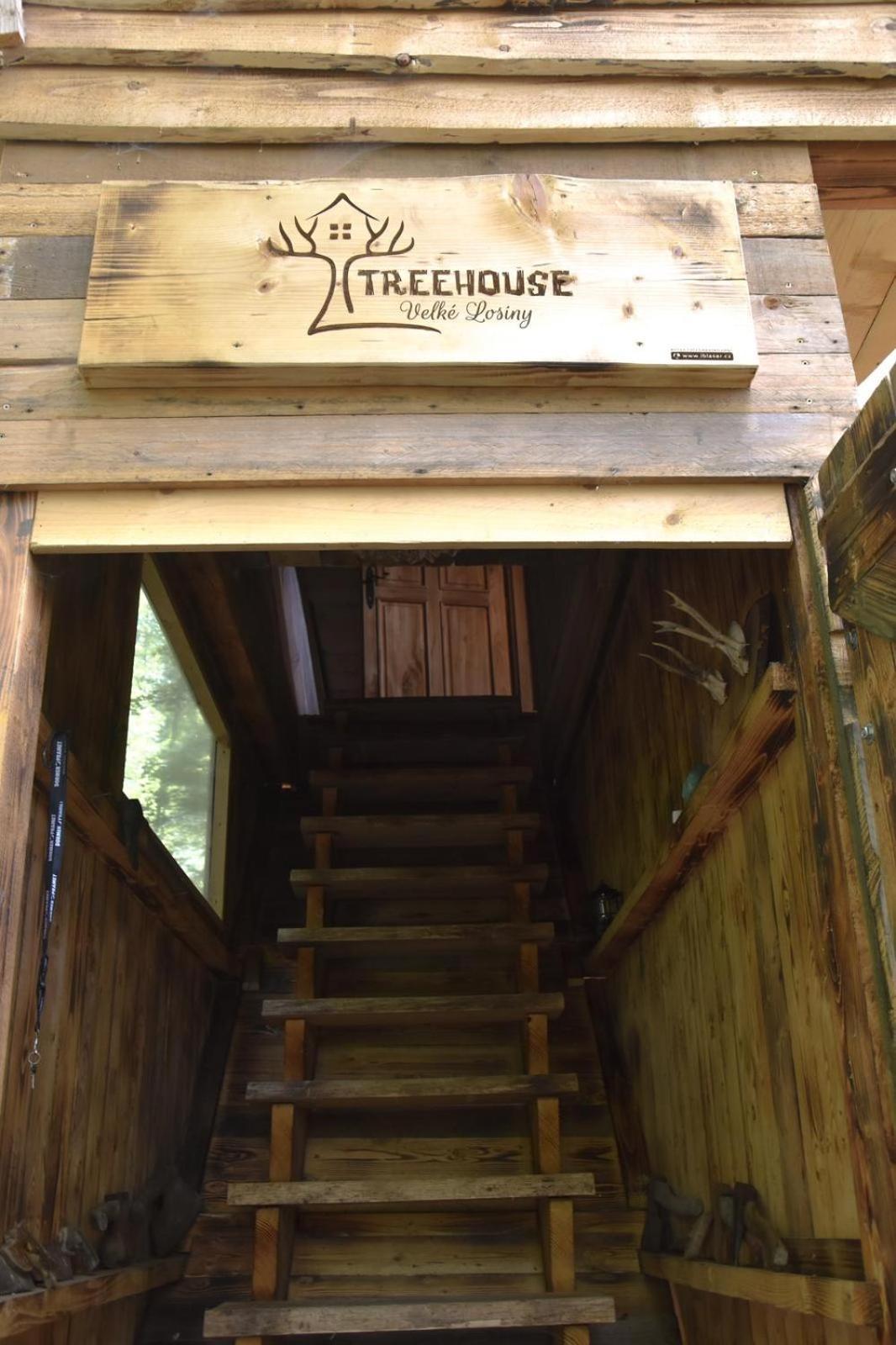 Treehouse Velke Losiny Exterior photo
